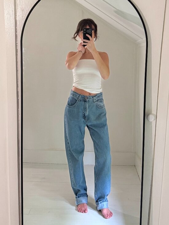 Levi's Denim - Levi's SilverTab Loose Vintage '97 Straight Leg Jeans Size 9 Long